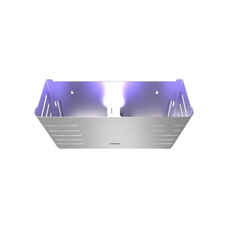 N’OVEEN IKN2050 7 W roostevabast terasest UV-A LED putukalamp, katvus 80 m², inox – 3