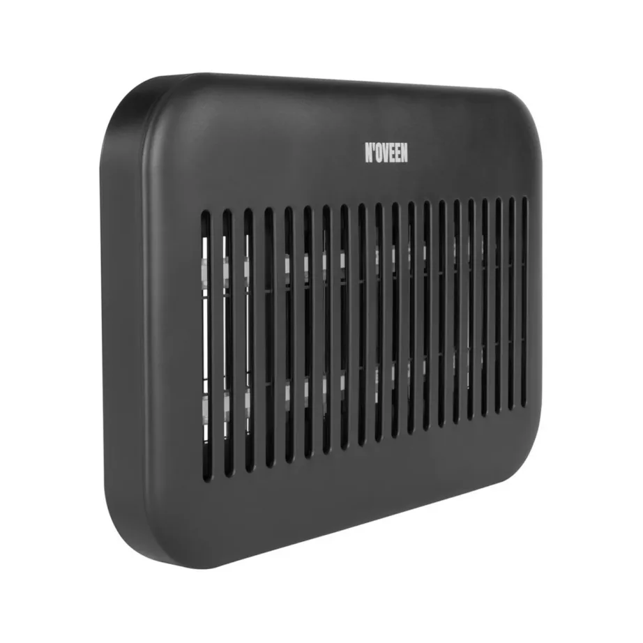 N’OVEEN IKN550 375x250x45 mm must LED-laetav putukalamp, 1800 mAh aku, 40 m² alale, siseruumidesse ja õue