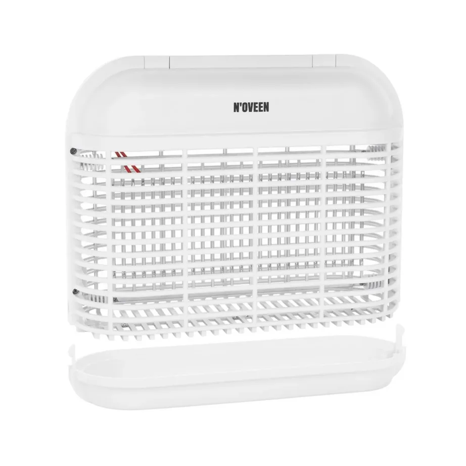 N’OVEEN IKN920 305x108x260 mm 6W valge LED putukatõrjelamp siseruumidesse, 100 m² tõhus ala, eemaldatava sahtliga – 3