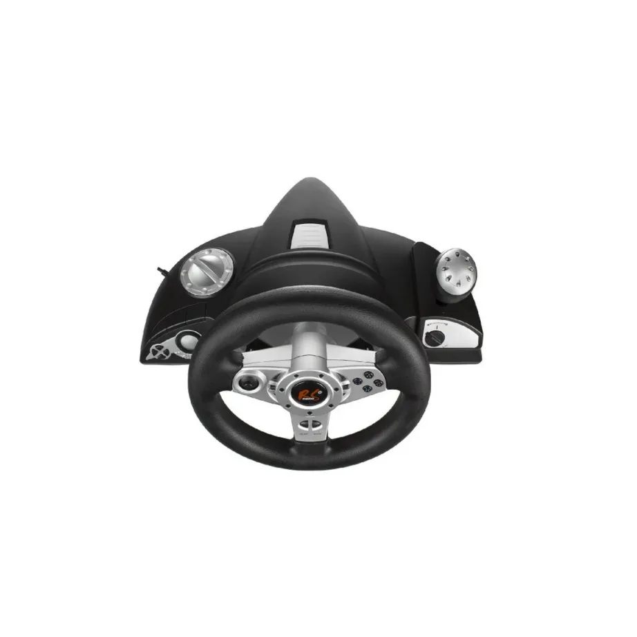 NanoRS RS700 270° USB mängurool pedaalidega must/hõbe PC, PS4, Xbox One, Switch, Android – 12