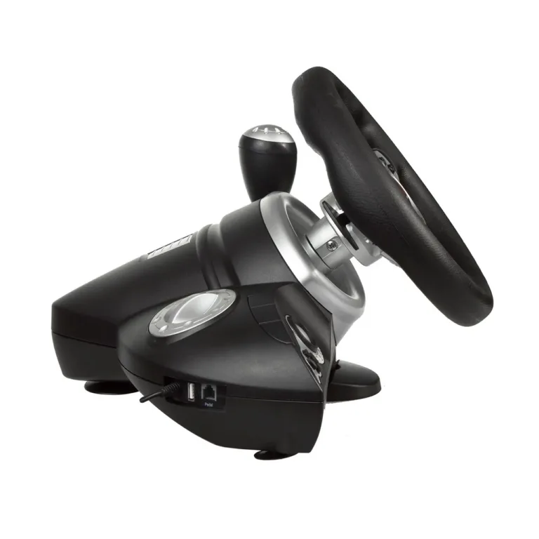 NanoRS RS700 270° USB mängurool pedaalidega must/hõbe PC, PS4, Xbox One, Switch, Android