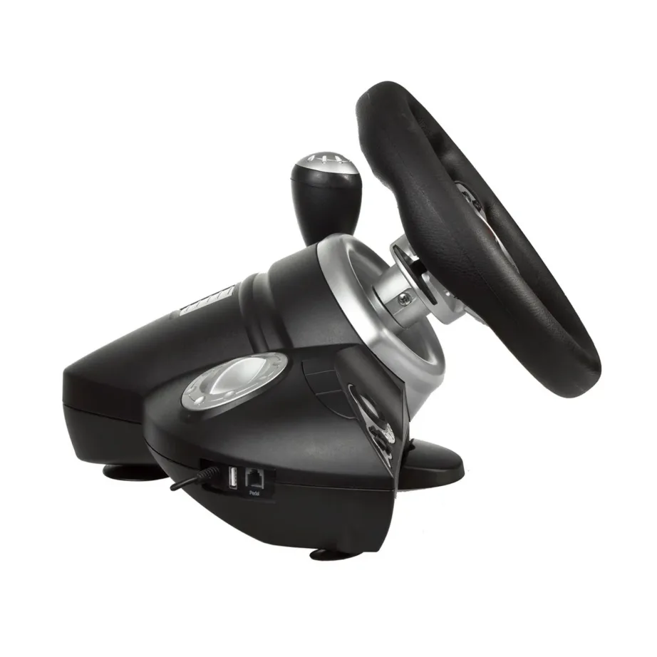 NanoRS RS700 270° USB mängurool pedaalidega must/hõbe PC, PS4, Xbox One, Switch, Android – 16