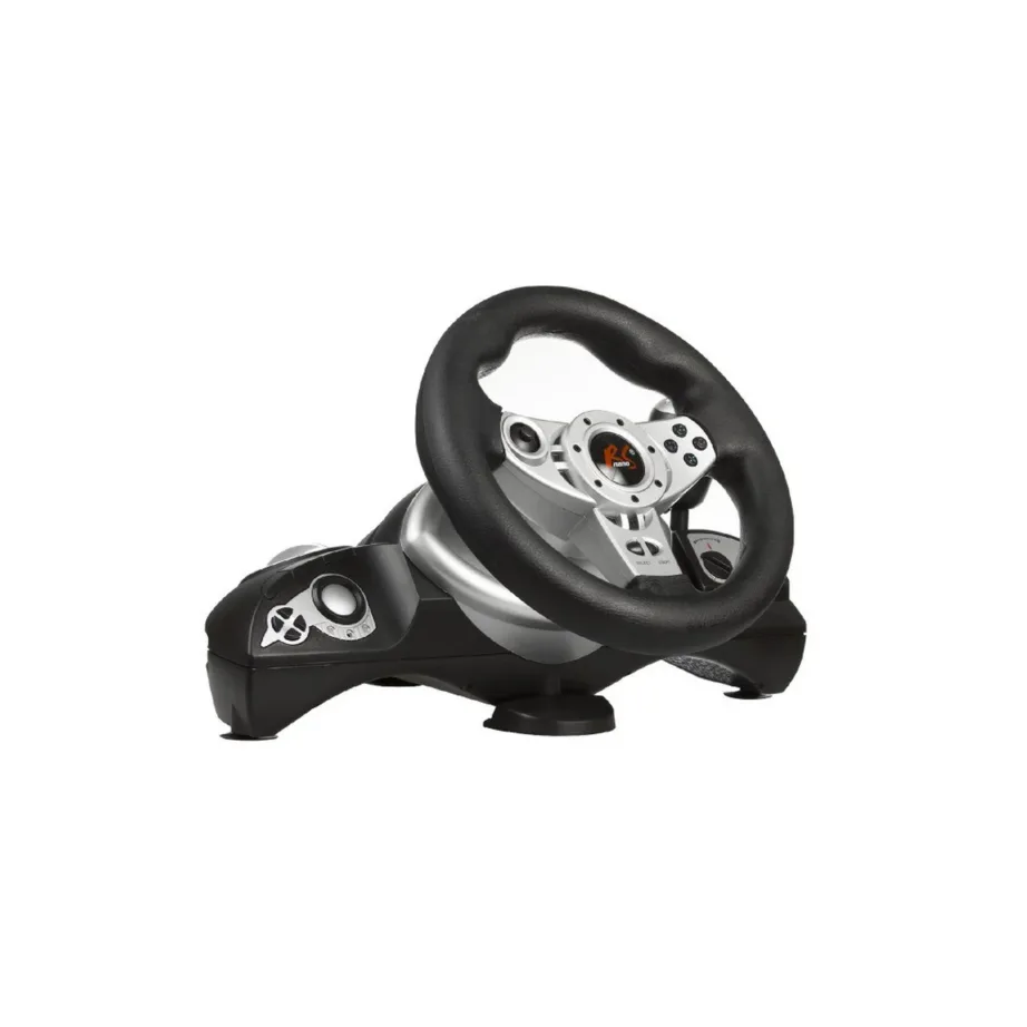 NanoRS RS700 270° USB mängurool pedaalidega must/hõbe PC, PS4, Xbox One, Switch, Android – 10