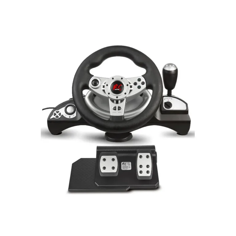 NanoRS RS700 270° USB mängurool pedaalidega must/hõbe PC, PS4, Xbox One, Switch, Android