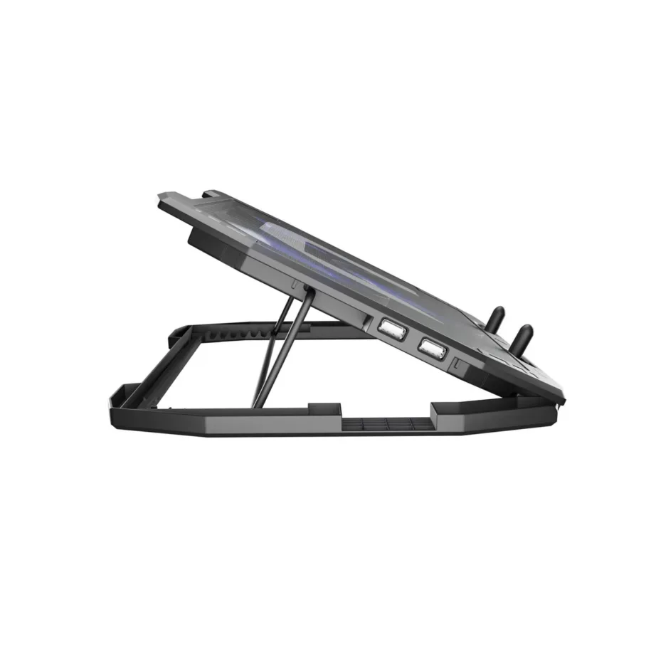 Natec Oriole NPL-1926 400x270x25 mm 3×120 mm ventilaatoriga sinise LED-iga jahutusalus kuni 17,3” sülearvutile USB-toitega – 8