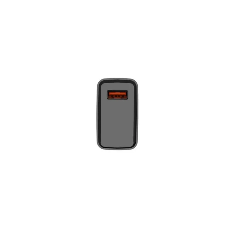 Natec Ribera NUC-2058 18W USB-A kiirlaadija, must, 83x43x27 mm, universaalne, QC 3.0