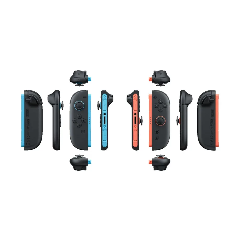 Nintendo Joy-Con 2 (L)/(R) Light Blue/Light Red juhtmevaba pultide komplekt Nintendo Switch 2 jaoks, laetav Li-Ion aku 20 h, güroskoop, vibratsioon – 4