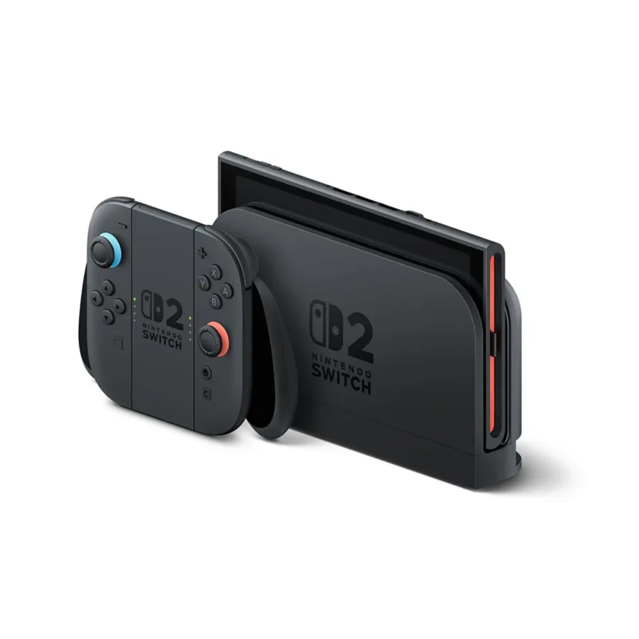 Nintendo Switch 2 7,9″ 256 GB must kaasaskantav mängukonsool, puuteekraan, Wi-Fi 6, USB-C – 9