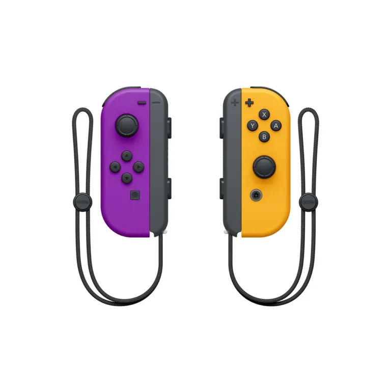 Nintendo Switch Joy-Con 2 tk must, oranž, lilla Bluetooth juhtmevaba gamepad Nintendo Switchile