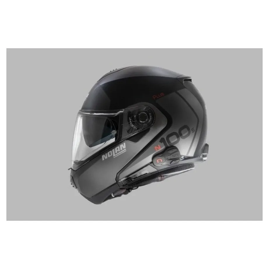 Nolan B902L R must mootorratta intercom, Bluetooth 4.1, 700 m ulatus, 1 tk, VOX-funktsioon, 15 h aku – 2