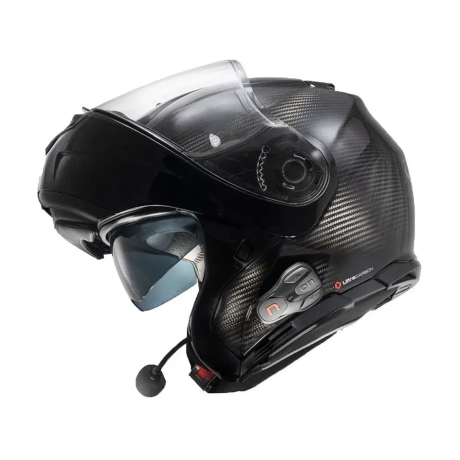 Nolan N-Com B902 X must Bluetooth 4.1 intercom Nolana X-seeria kiivritele, 15 h aku, 1 tk – 4