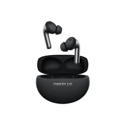 OnePlus Buds Pro 3 mustad juhtmevabad in-ear kõrvaklapid, ANC, IP55, Bluetooth 5.4, USB-C laadimiskarbiga