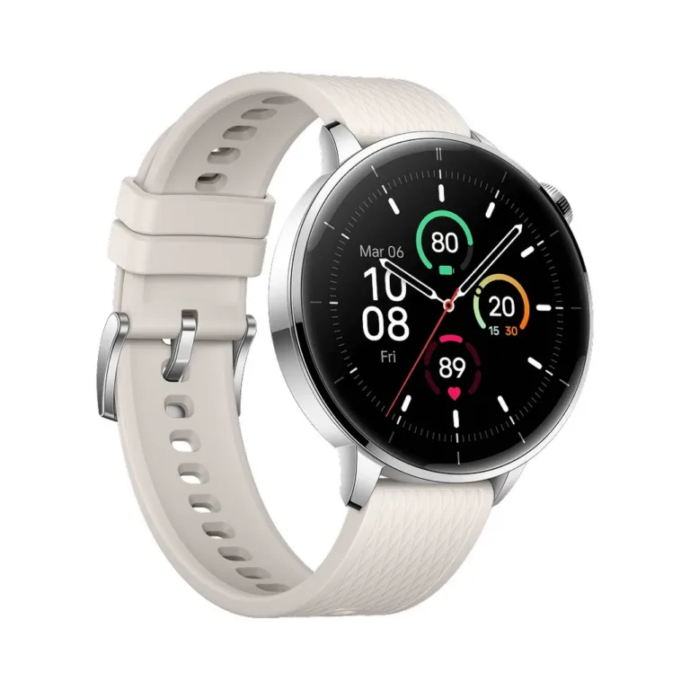 OnePlus Watch 3 43 mm titaanium/hõbe AMOLED nutikell GPS, NFC, 7 päeva aku, IP68 veekindlus, spordi- ja tervisefunktsioonid Androidile/iOSile