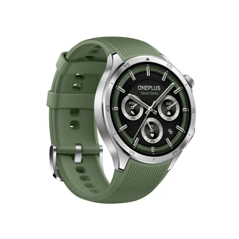 OnePlus Watch 3 Emerald Titanium 46,6 mm roostevaba/titaanist nutikell, 1,5