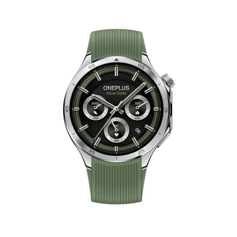 OnePlus Watch 3 Emerald Titanium 46,6 mm roostevaba/titaanist nutikell, 1,5