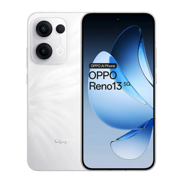 OPPO Reno13 12/256GB Plume White 5G Dual SIM nutitelefon, MediaTek Dimensity 8350, 6,59