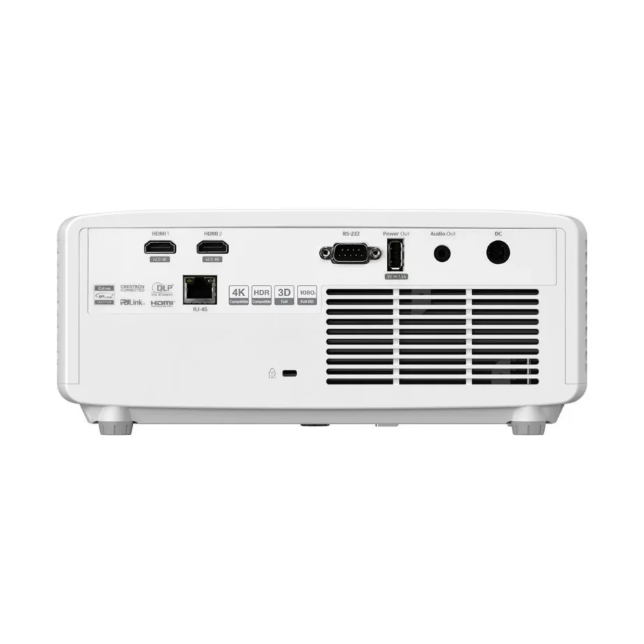 Optoma ZH450 E9PD7L321EZ1 4500 lm 1080p DLP valge laserprojektor standardobjektiiviga, 3D, 274x216x114 mm, äripresentatsioonideks – 9