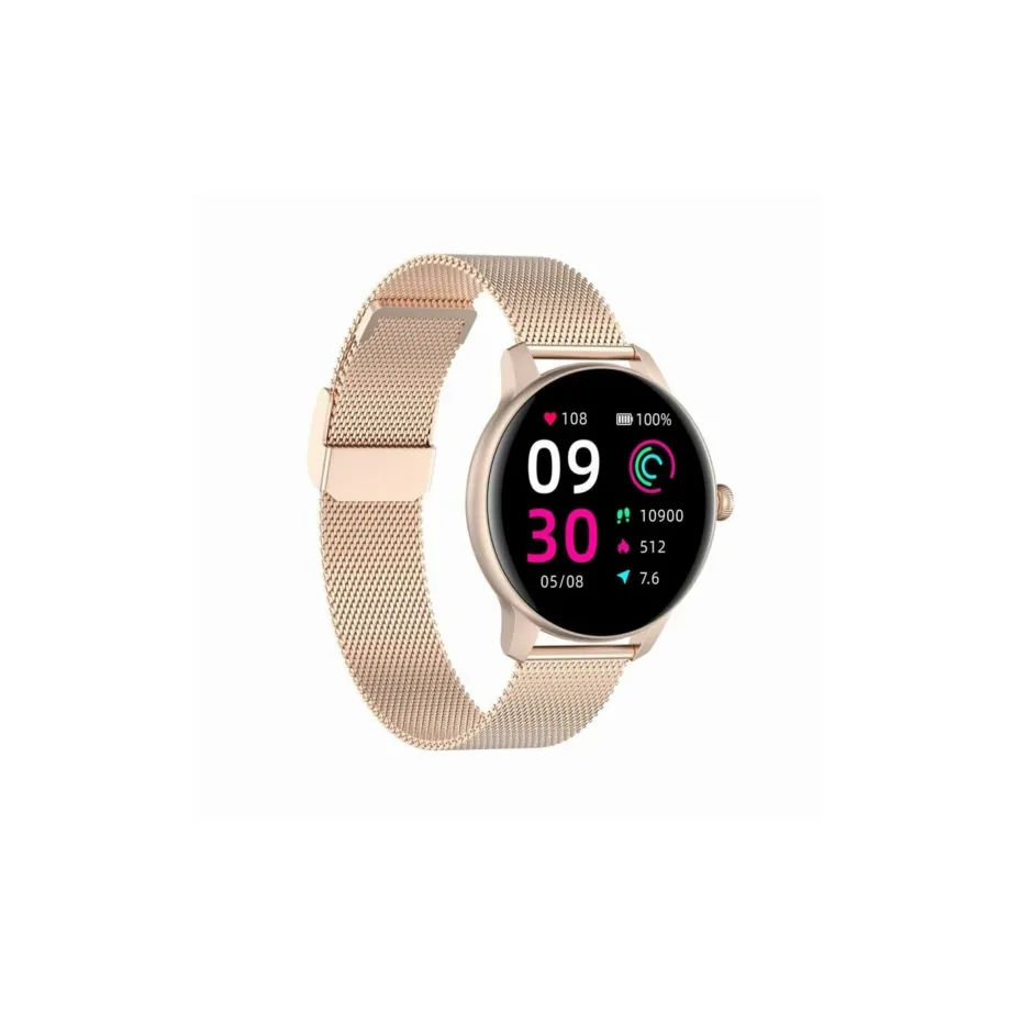 Oromed ORO LADY GOLD NEXT 1.09″ IPS kuldne IP68 nutikell, alumiiniumkorpus, 180 mAh, Bluetooth 5.0, iOS/Androidile – 5
