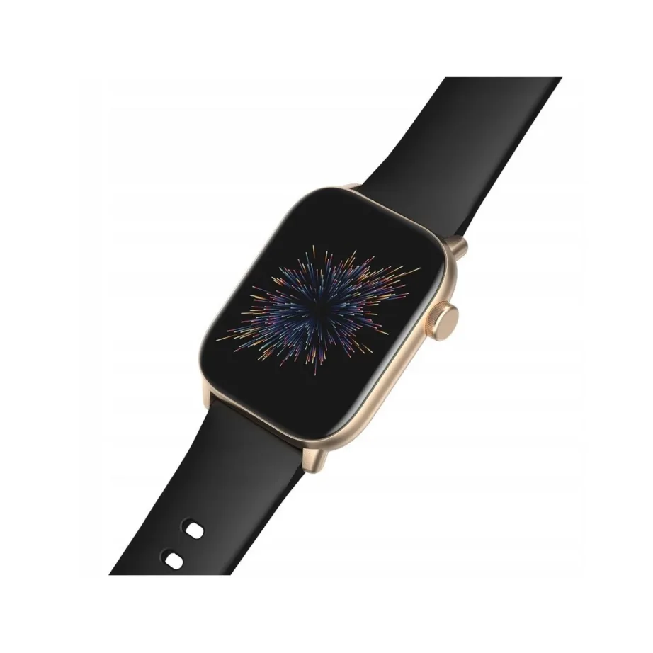 Oromed ORO SMART FIT 6 kuldne/must 1,69″ IPS nutikell IP68, pulsimõõtja, unejälgimine, multispordirežiim, 220mAh, Android/iOS – 6