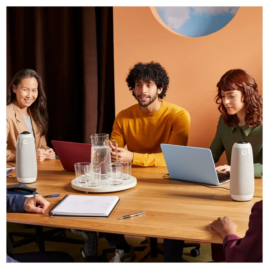 Owl Labs Meeting Owl 3 MTW300-2000 360° 16MP Full HD videokonverentsiseade Wi-Fi/Bluetooth, 8 mikrofoni, 3 kõlarit, USB-C, autofookus, hall – 4