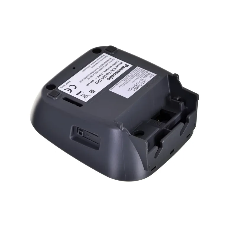 Panasonic KX-TG1611PDH must juhtmevaba lauatelefon DECT, 50-kohaline telefoniraamat, 15 h kõneaega, 1,25