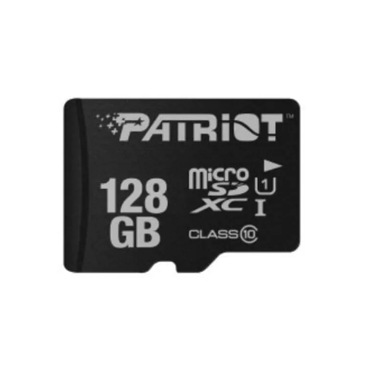 Patriot Memory PSF128GMDC10 128GB MicroSDXC UHS-I Class 10 mälukaart 80MB/s must