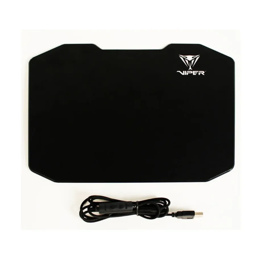 Patriot Memory Viper PV160UXK 35×24 cm must LED-taustvalgustusega jäik mängurihiirematt polümeerist ja kummist, USB-toitega – 4