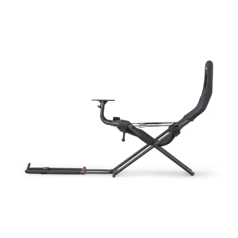 Playseat Challenge RC.00312 must universaalne võidusõidutool, 136x54x96 cm, reguleeritav, ActiFit kattega, rooli- ja pedaalialusega, sobib 120–220 cm kasutajale