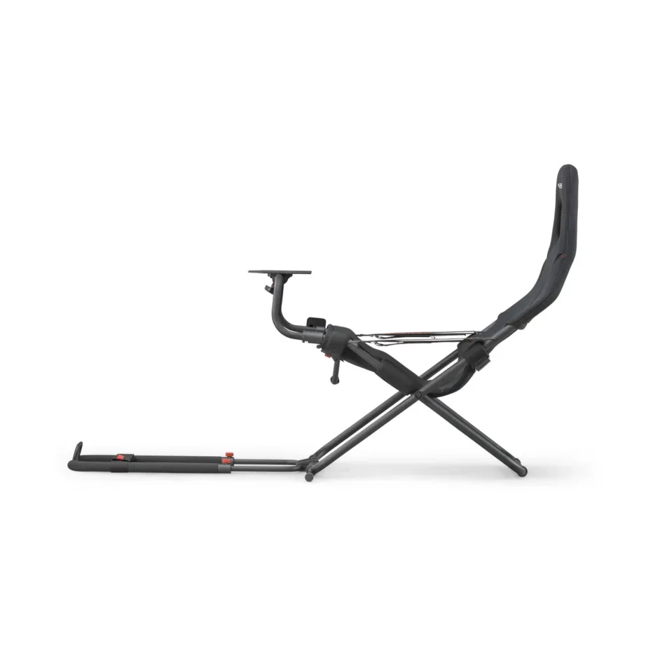 Playseat Challenge RC.00312 must universaalne võidusõidutool, 136x54x96 cm, reguleeritav, ActiFit kattega, rooli- ja pedaalialusega, sobib 120–220 cm kasutajale - 4