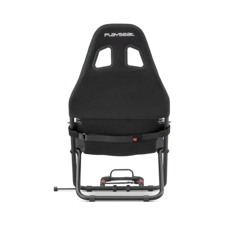 Playseat Challenge RC.00312 must universaalne võidusõidutool, 136x54x96 cm, reguleeritav, ActiFit kattega, rooli- ja pedaalialusega, sobib 120–220 cm kasutajale