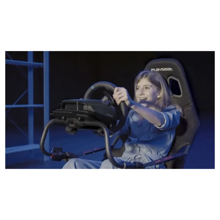 Playseat Challenge RC.00312 must universaalne võidusõidutool, 136x54x96 cm, reguleeritav, ActiFit kattega, rooli- ja pedaalialusega, sobib 120–220 cm kasutajale