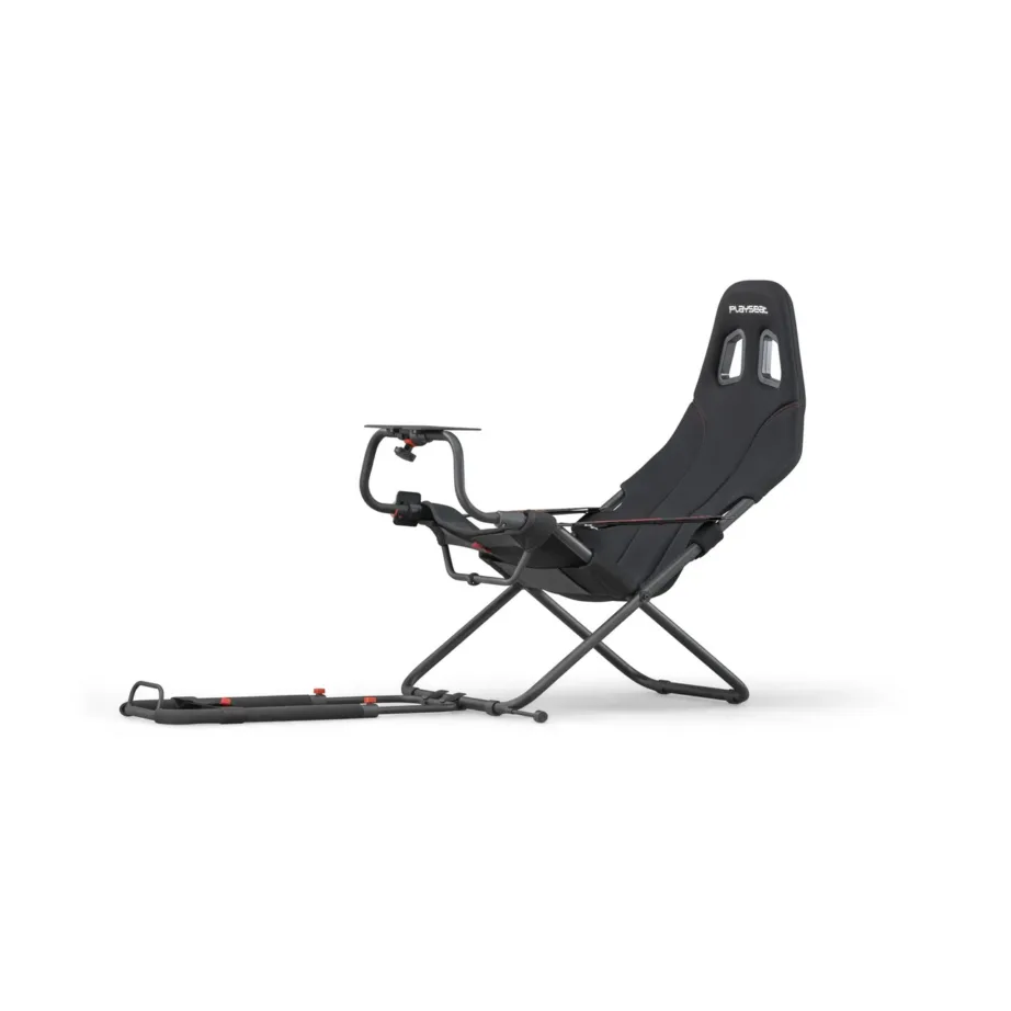 Playseat Challenge RC.00312 must universaalne võidusõidutool, 136x54x96 cm, reguleeritav, ActiFit kattega, rooli- ja pedaalialusega, sobib 120–220 cm kasutajale