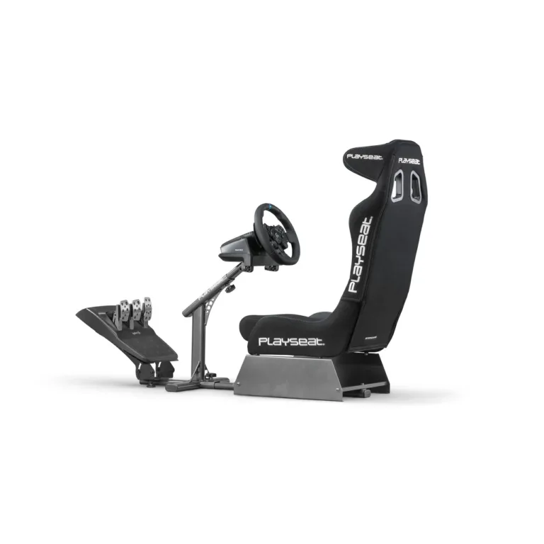 Playseat Evolution PRO ActiFit REP.00262 130x50x98 cm must universaalne võidusõidutool mängukonsoolile ja PC-le, pehmendatud iste, reguleeritav, kokkupandav
