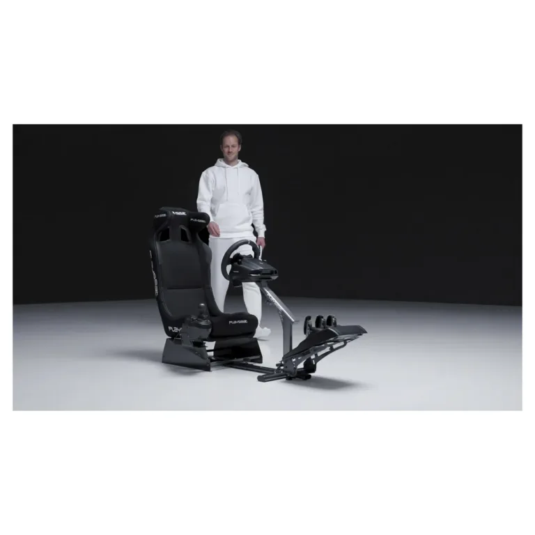 Playseat Evolution PRO ActiFit REP.00262 130x50x98 cm must universaalne võidusõidutool mängukonsoolile ja PC-le, pehmendatud iste, reguleeritav, kokkupandav