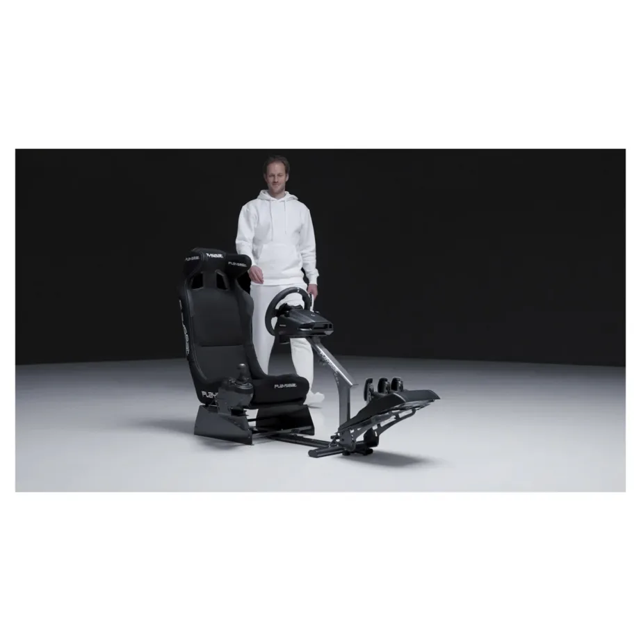 Playseat Evolution PRO ActiFit REP.00262 130x50x98 cm must universaalne võidusõidutool mängukonsoolile ja PC-le, pehmendatud iste, reguleeritav, kokkupandav - 15