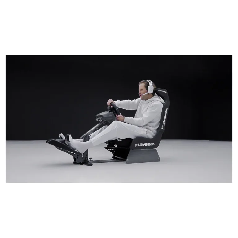 Playseat Evolution PRO ActiFit REP.00262 130x50x98 cm must universaalne võidusõidutool mängukonsoolile ja PC-le, pehmendatud iste, reguleeritav, kokkupandav