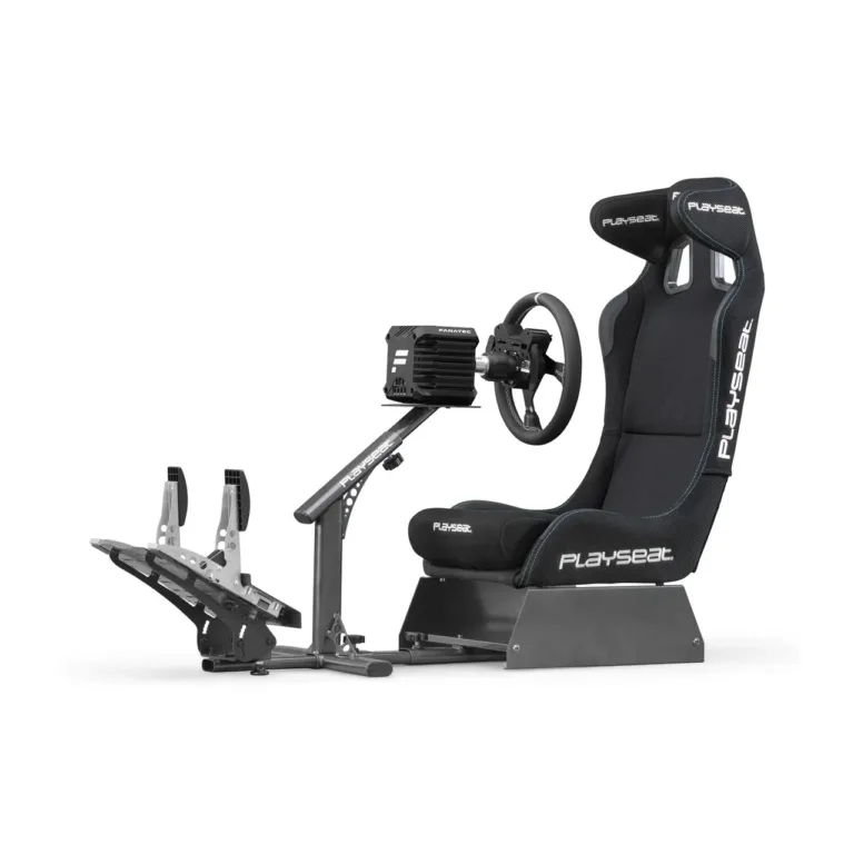 Playseat Evolution PRO ActiFit REP.00262 130x50x98 cm must universaalne võidusõidutool mängukonsoolile ja PC-le, pehmendatud iste, reguleeritav, kokkupandav