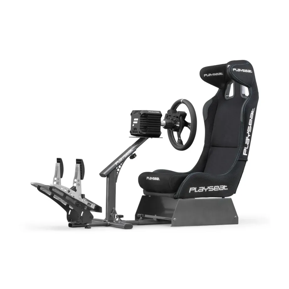 Playseat Evolution PRO ActiFit REP.00262 130x50x98 cm must universaalne võidusõidutool mängukonsoolile ja PC-le, pehmendatud iste, reguleeritav, kokkupandav - 3