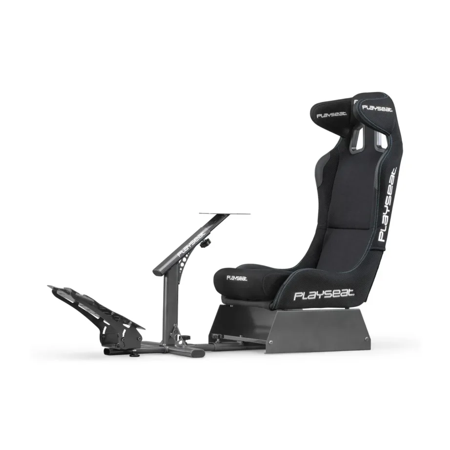 Playseat Evolution PRO ActiFit REP.00262 130x50x98 cm must universaalne võidusõidutool mängukonsoolile ja PC-le, pehmendatud iste, reguleeritav, kokkupandav - 4