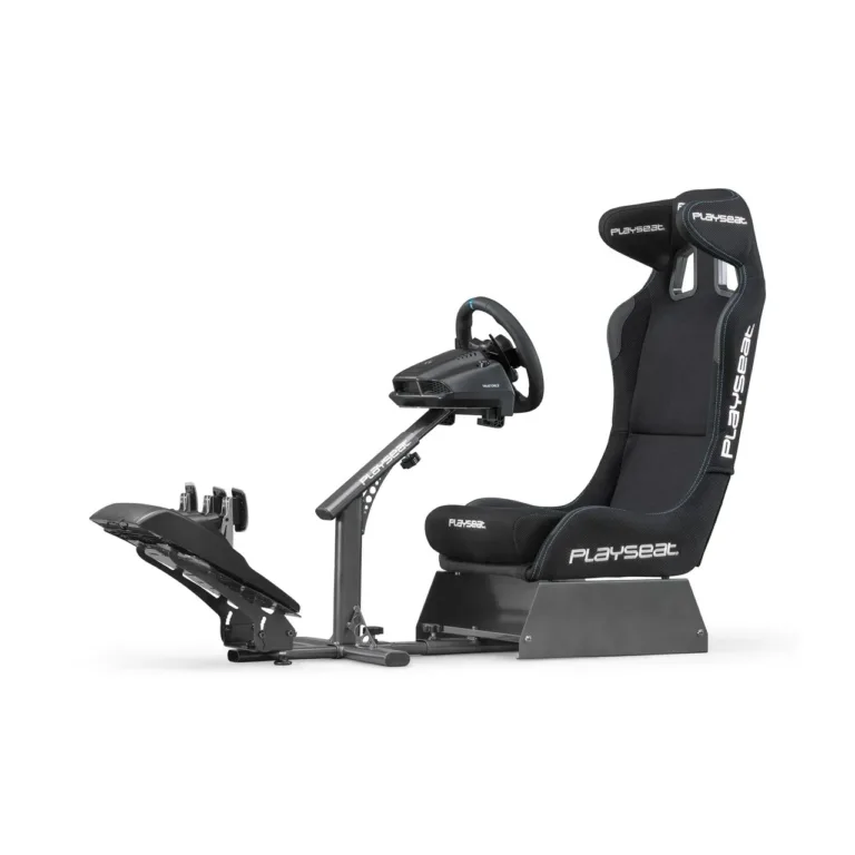 Playseat Evolution PRO ActiFit REP.00262 130x50x98 cm must universaalne võidusõidutool mängukonsoolile ja PC-le, pehmendatud iste, reguleeritav, kokkupandav