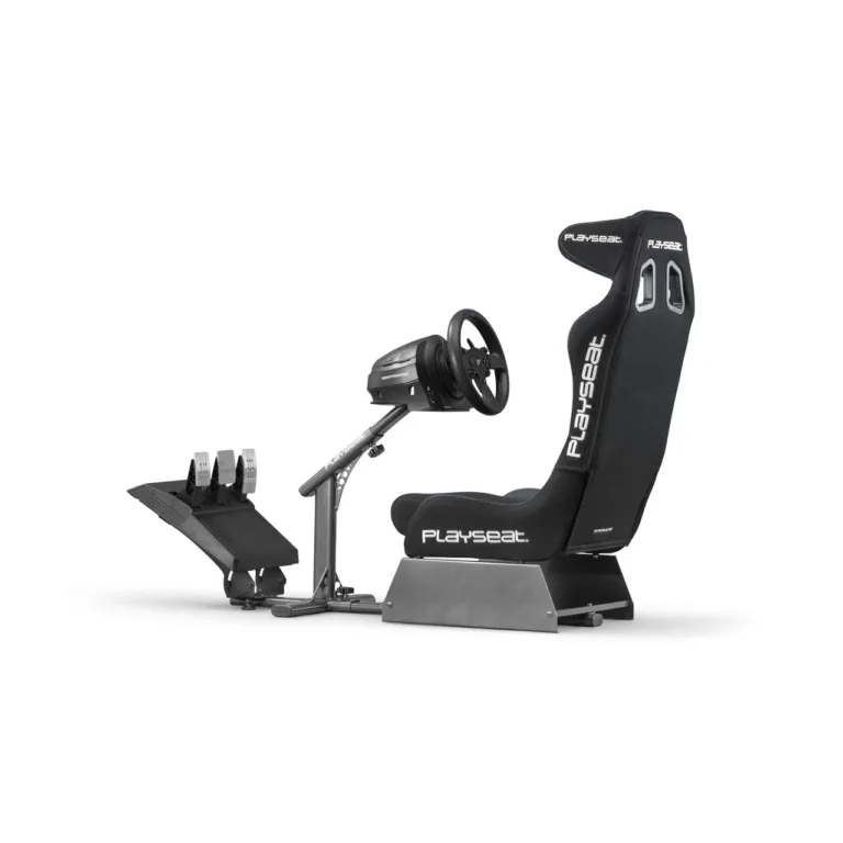 Playseat Evolution PRO ActiFit REP.00262 130x50x98 cm must universaalne võidusõidutool mängukonsoolile ja PC-le, pehmendatud iste, reguleeritav, kokkupandav