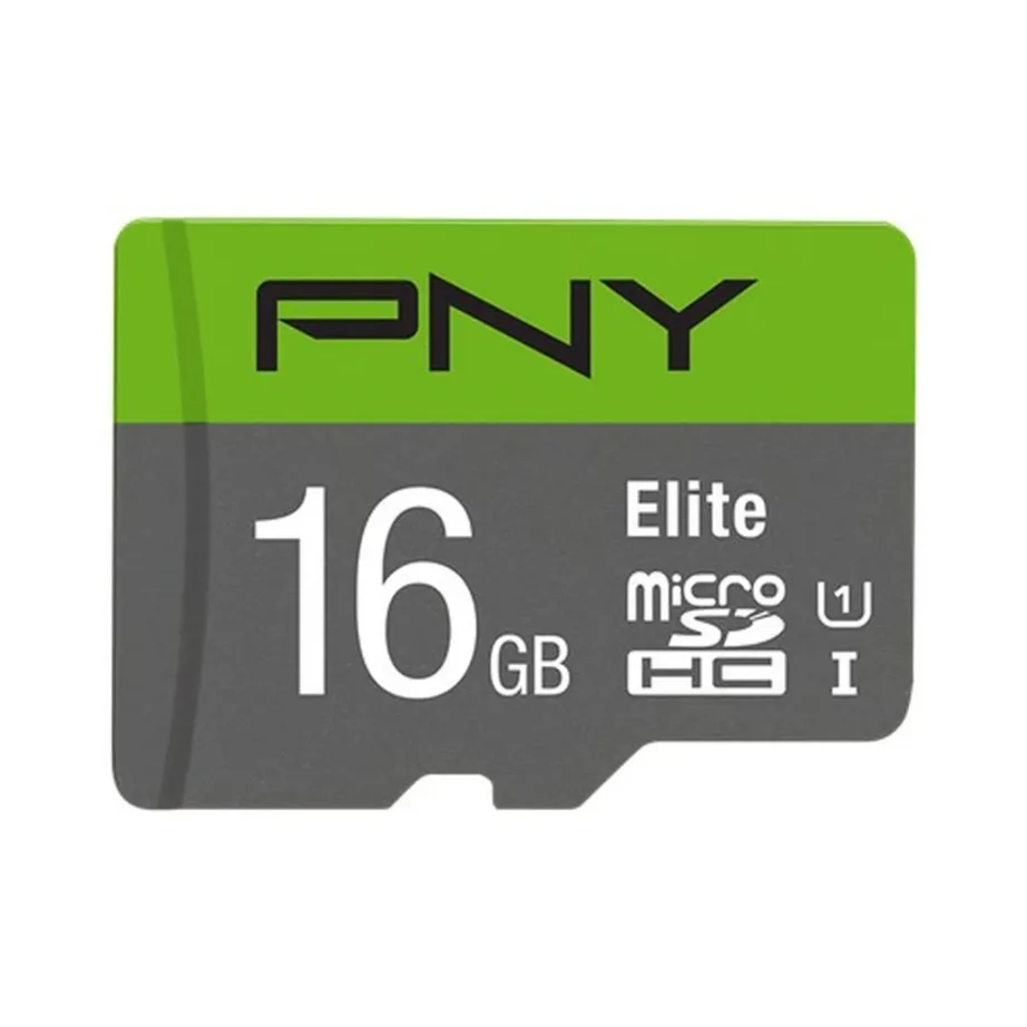 PNY Elite P-SDU16GU185GW-GE 16GB UHS-I Class 10 MicroSDHC mälukaart