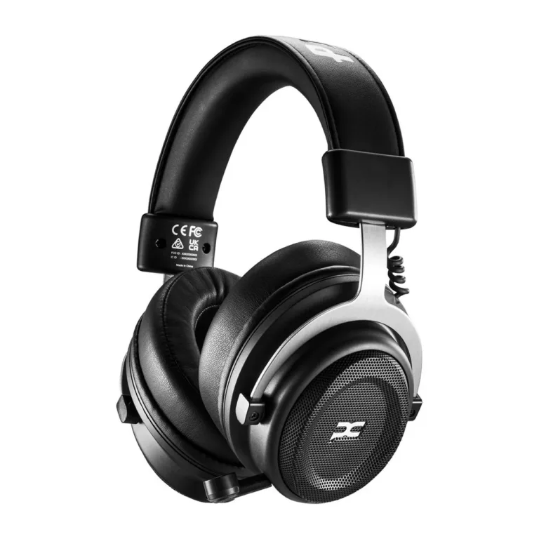 PowerColor ALPHYN AH10 mustad 50 mm juhtmevabad mängurikõrvaklapid USB-C/3,5 mm, ruumilise heliga, mikrofoniga