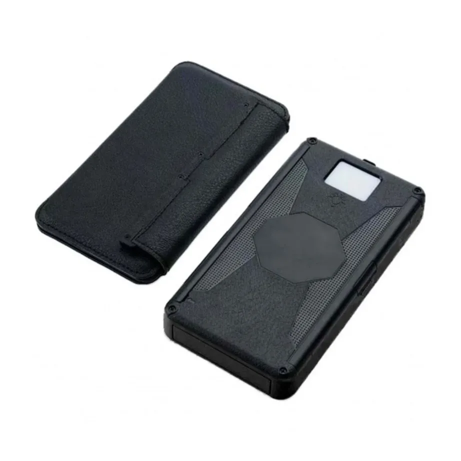 PowerNeed ES20000B 9 W päikesepaneeliga veekindel 20 000 mAh must akupank, 2 USB väljundiga matkale ja telkimisse (156x83x39 mm) – 2