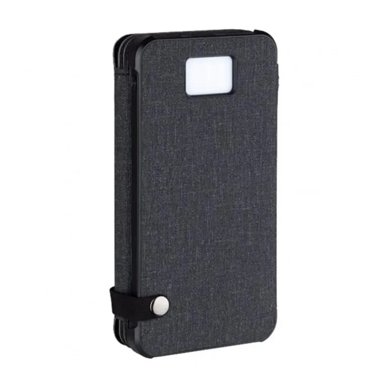 PowerNeed ES8000B 6W must päikesepaneeliga akupank, 8000 mAh, 2x USB, 156x82x28 mm matkale