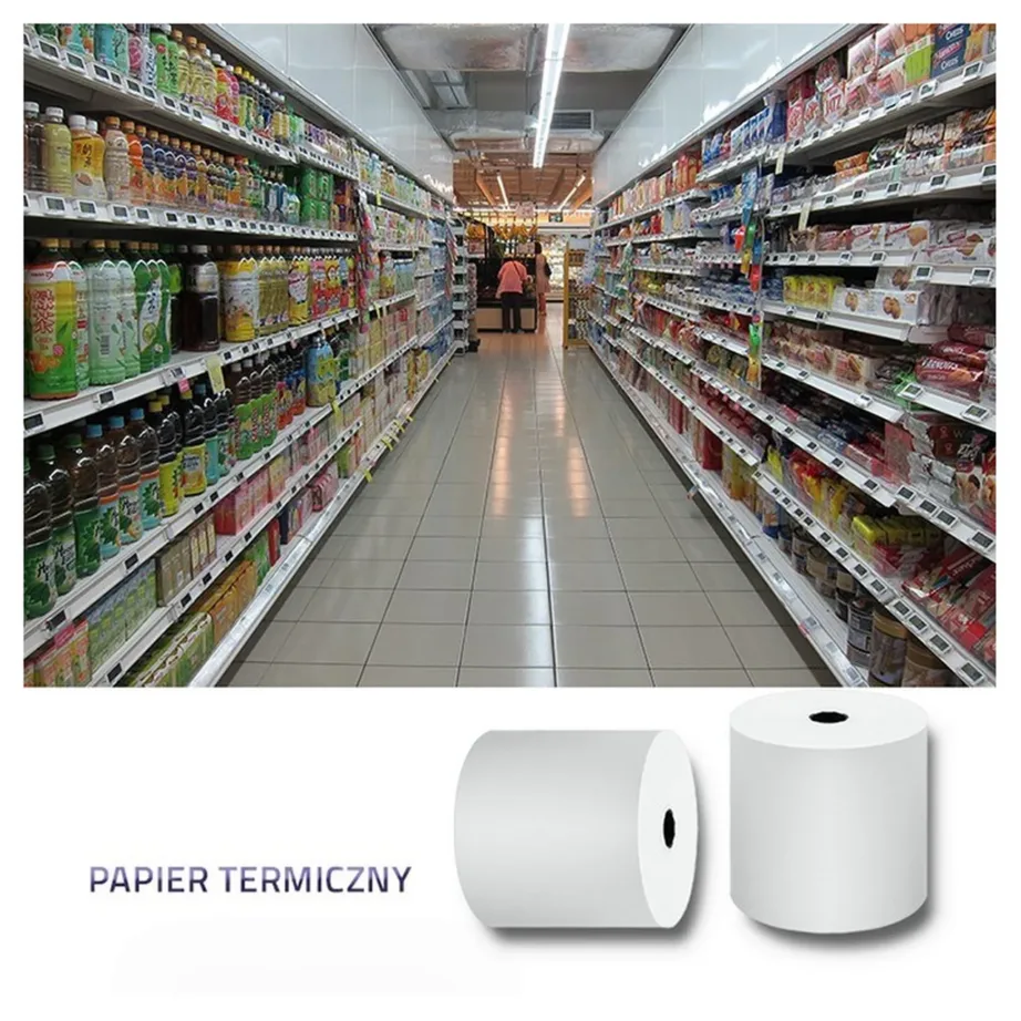 Qoltec 51892 79 mm valge termopaberirull, rulli diameeter 17 mm, 10 tk pakis – 6