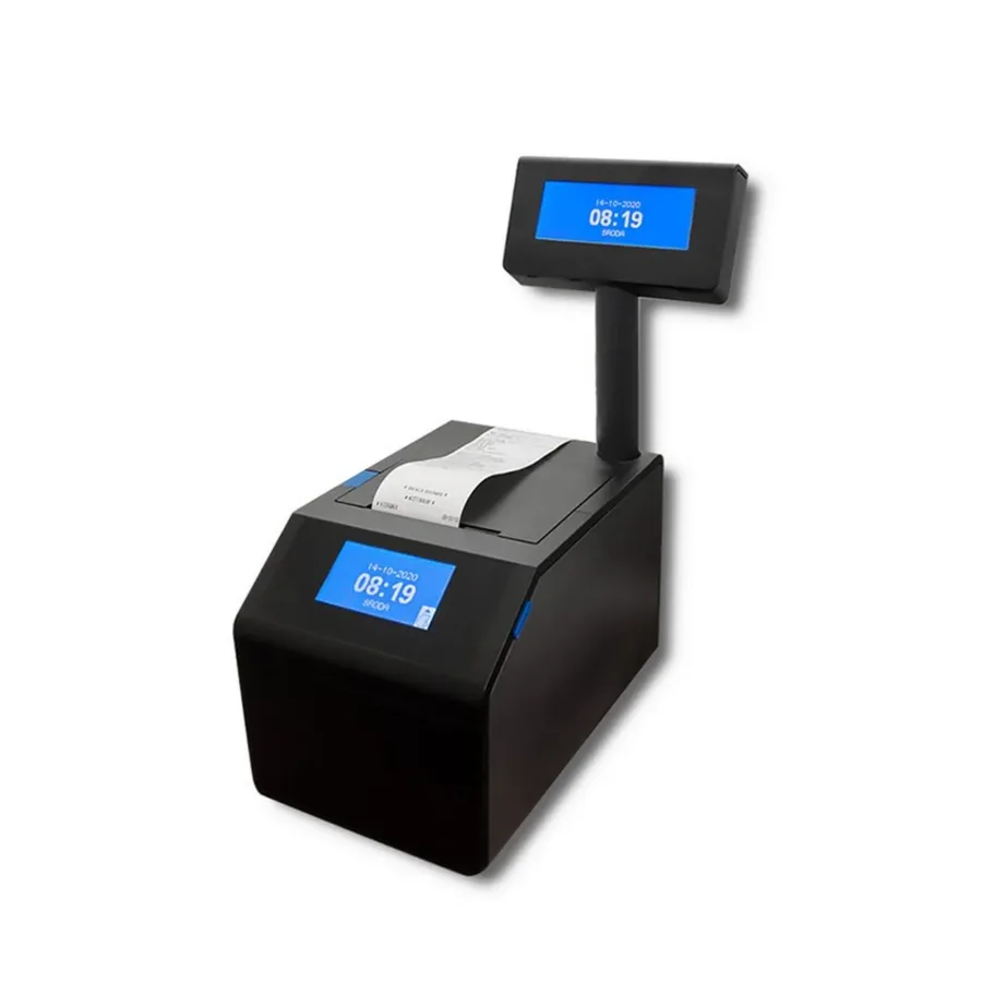 Qoltec 51899 57 mm x 16 m BPA-vaba valge termopaberirull, 55g/m², 10 tk pakis – 5