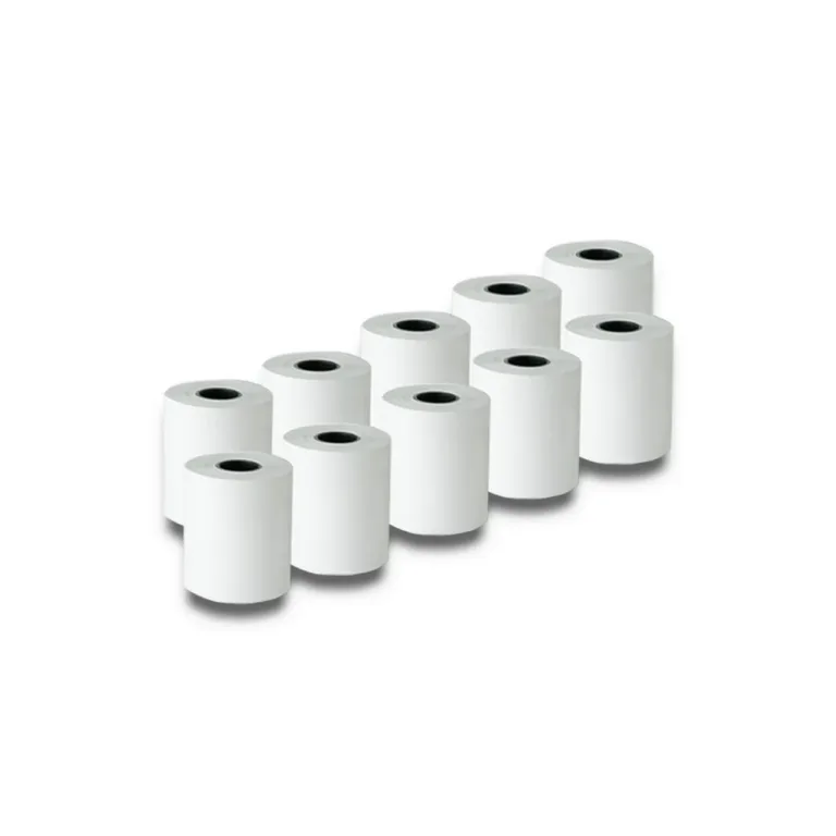 Qoltec 51900 57mm x 27m valge BPA-vaba termopaberirull 55g/m², 10 tk pakis