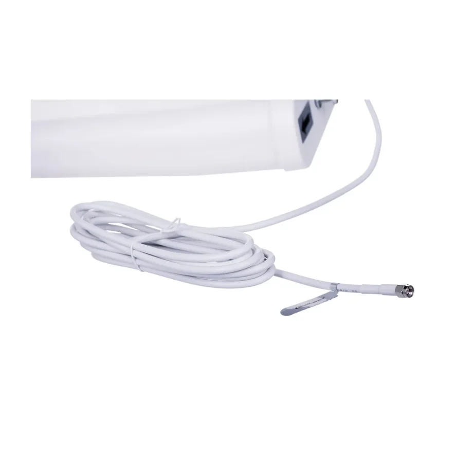 Qoltec 57032 14 dBi 5G välisantenni, vertikaalpolarisatsiooniga, valge ABS korpus – 6