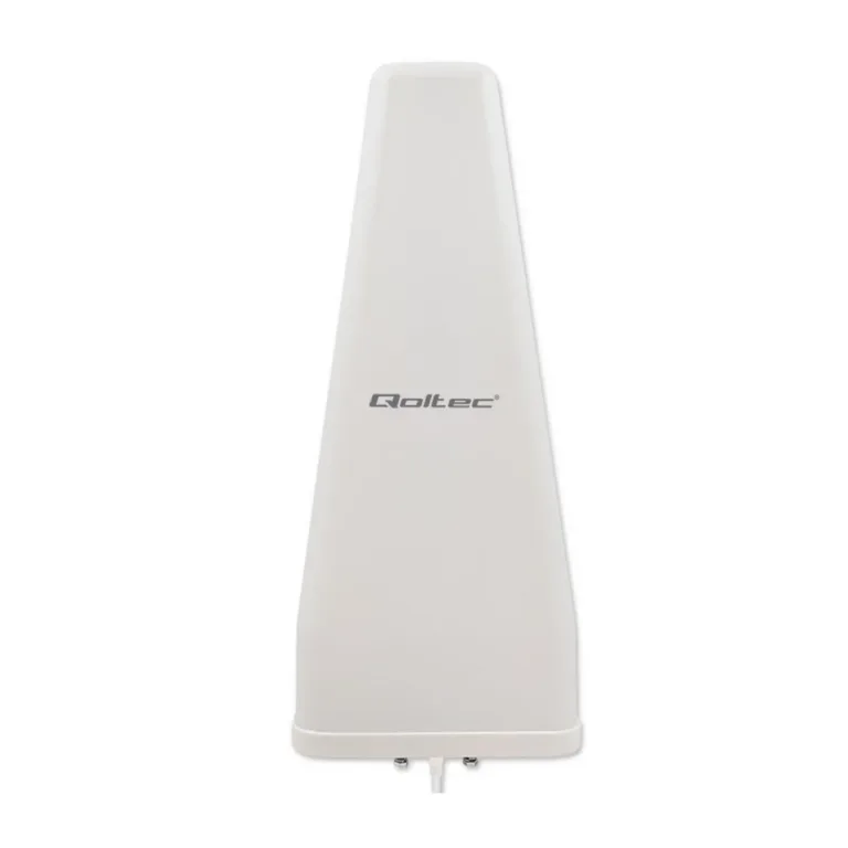 Qoltec 57043 14 dBi valge omnidirektsionaalne 4G LTE välisantenn 600–2700 MHz välitingimustesse